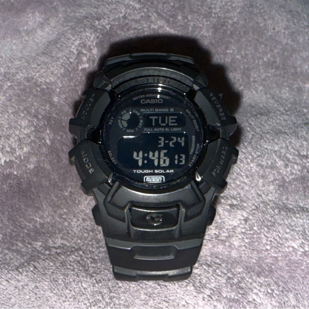 Casio Gshock GW-2310FB negative display solar tactical G-Shock multi band 6 - Picture 2 of 11